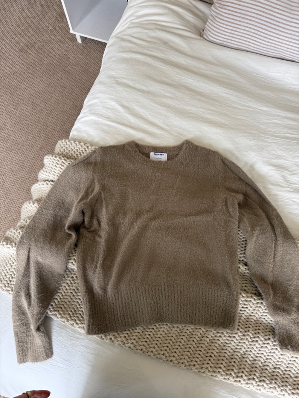 Old Navy Brown Crewneck Sweater